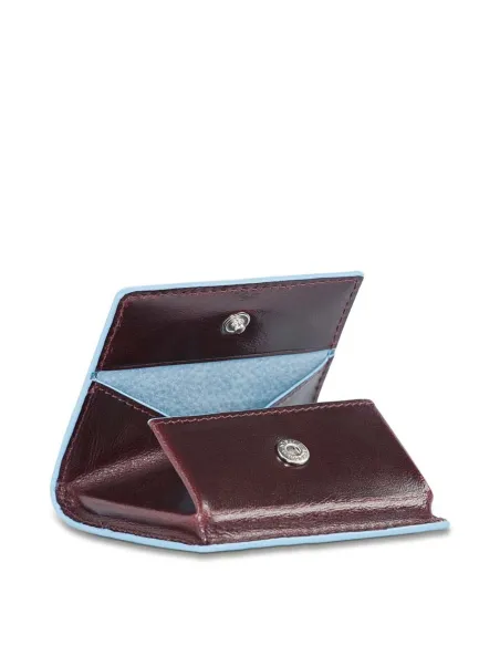 Piquadro Blue Square Pocket coin purse black