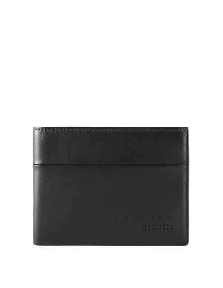 Men's wallet with coin pocket Urban black