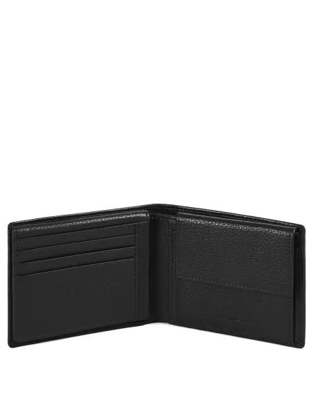 Men's wallet with flip up ID window, coin pocket Modus Special black