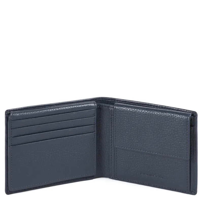 Men's wallet with flip up ID window Modus Special blue 2