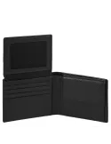 Men's wallet with flip up ID window Modus Special black