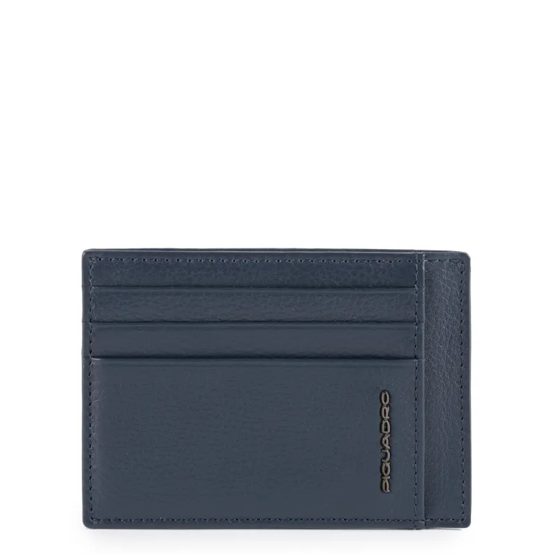 Taschenkreditkartenetui mit RFID-Schutz Modus blau