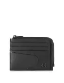Double-sided document pouch Akron, black