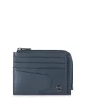 Double-sided document pouch Akron, blue