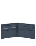 Kleine Geldbörse mit abnehmbarem Dokumentenhalter-Akron blau