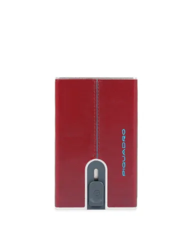 Piquadro Blue Square Compact Wallet...