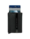 Porsche Design banknote and credit card holder with slide system black