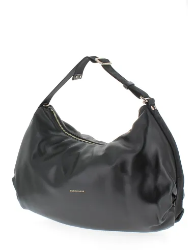 Borsa in pelle Borbonese nera