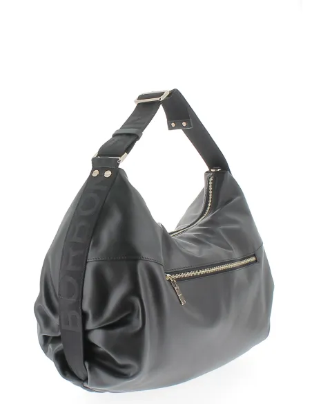 Borsa in pelle Borbonese nera