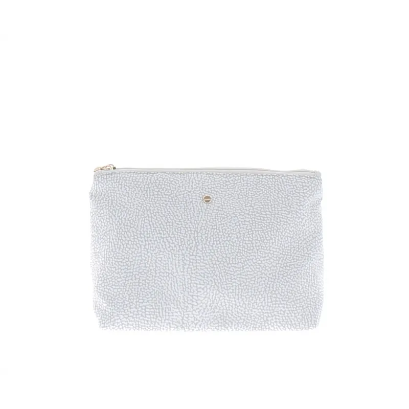 Busta porta tutto large Borbonese bianca