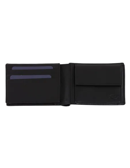 Bric's men's leather wallets with document holder and coin purse black