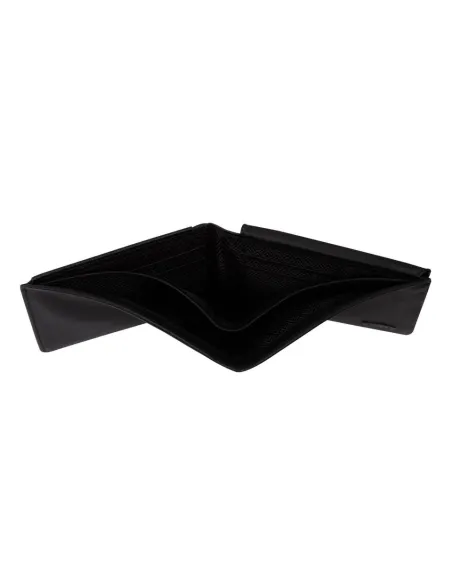 Portafogli uomo in pelle con porta documenti e porta monete Bric's nero