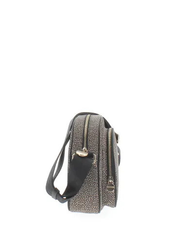 Borbonese Shoulder bag with front...