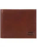 Bric's leather men's wallets with coin purse brown