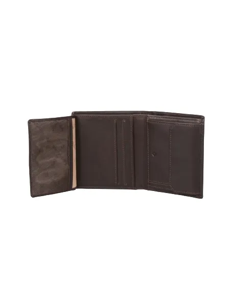 Portafogli piccolo in pelle Samsonite marrone