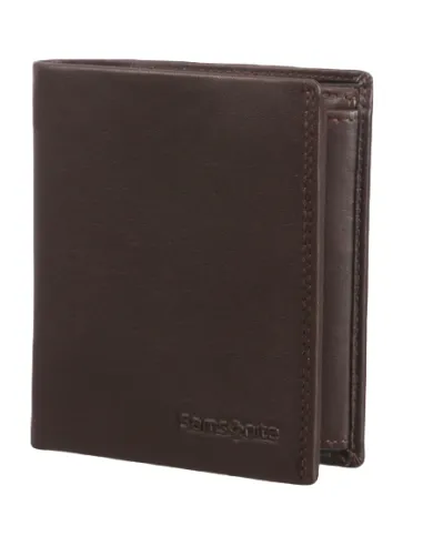 Samsonite Small leather wallet Ebony...