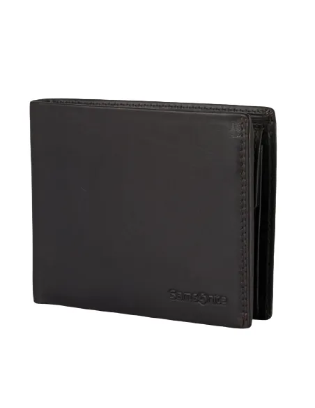 Samsonite Small size men's wallets dark brown