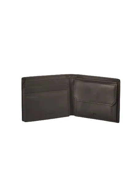 Samsonite Small size men's wallets dark brown