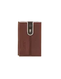 The Bridge Cash and credit card holder with easy pull-out brown