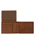 The Bridge Story Men's wallet with coin purse and document flap