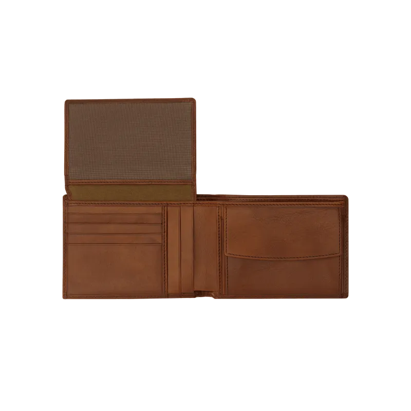 The Bridge Story Men's wallet with coin purse and...