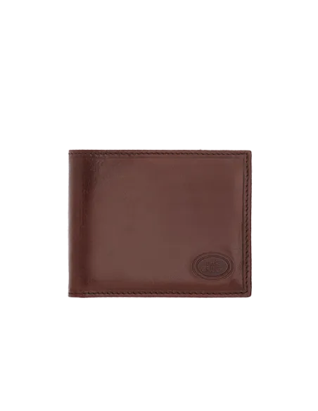 Herrengeldbörse mit Münzfach und Dokumentenklappe The Bridge braun