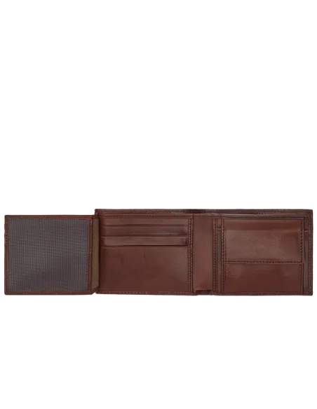 The Bridge wallets with window ID and coin purse brown
