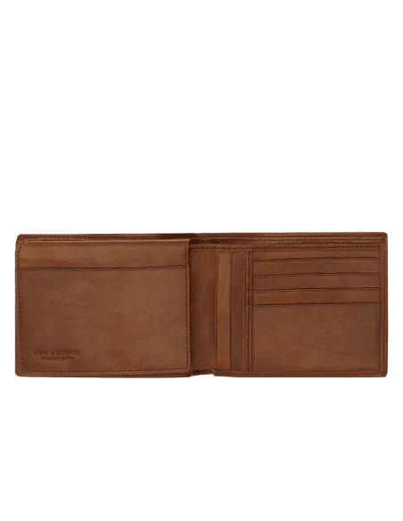 Men's wallets The Bridge with ID window and credit card slots brown