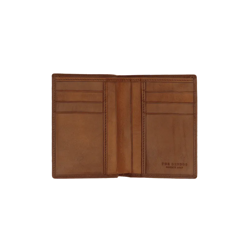 The Bridge Story Vertical wallet brown 2