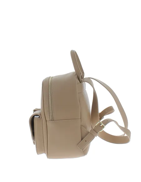 Love Moschino Kunstleder-Rucksack beige