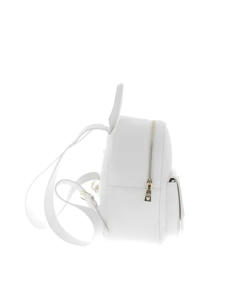 Zaino Love Moschino con logo frontale bianco