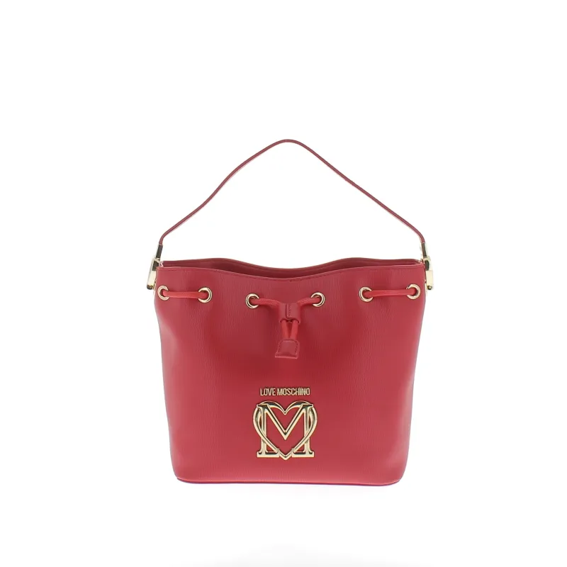 Love Moschino Kleine Beuteltasche rot