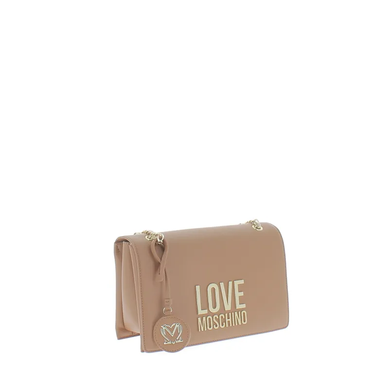 Tracolla donna Love Moschino cuoio 2