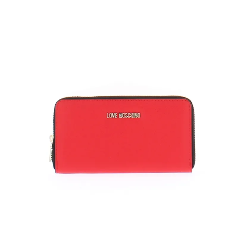 Love Moschino Women's zipped wallets red