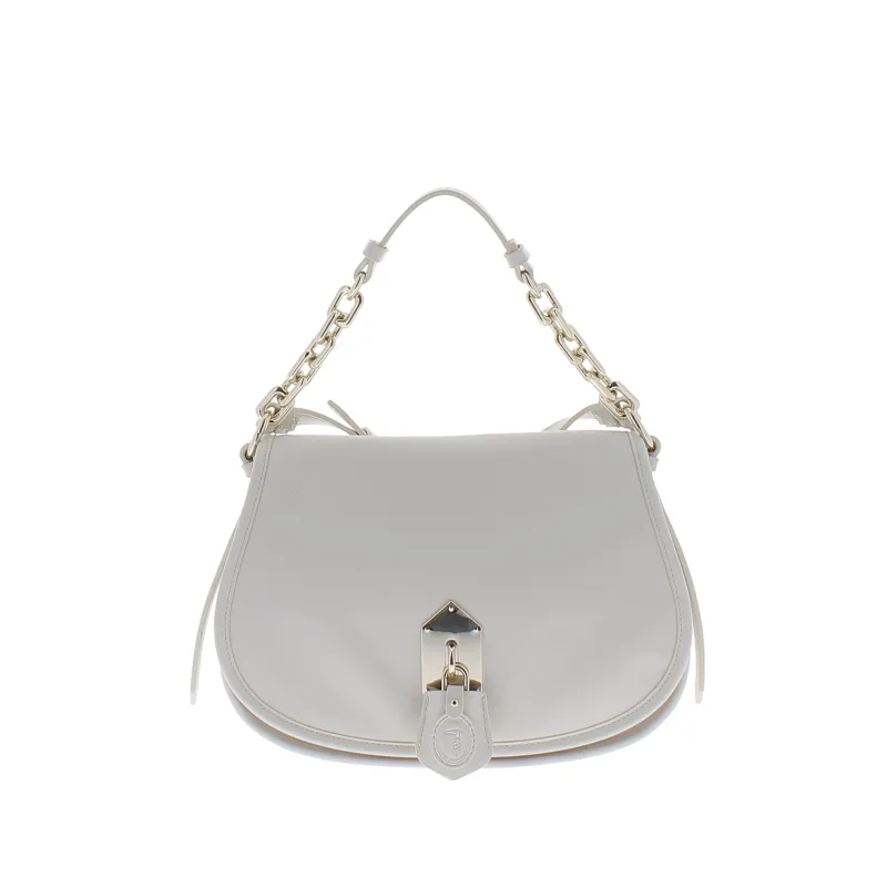 Trussardi Medium shoulder bag white