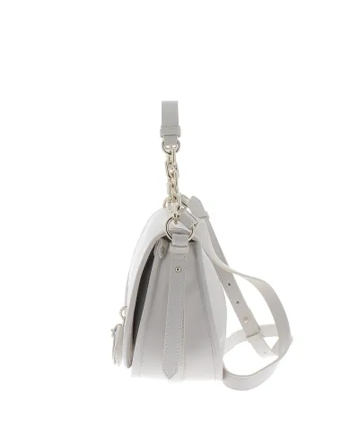 Trussardi Mittlere Schultertasche weiß