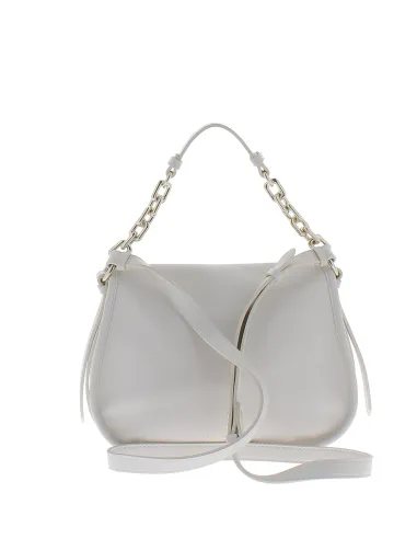 Trussardi Medium shoulder bag white