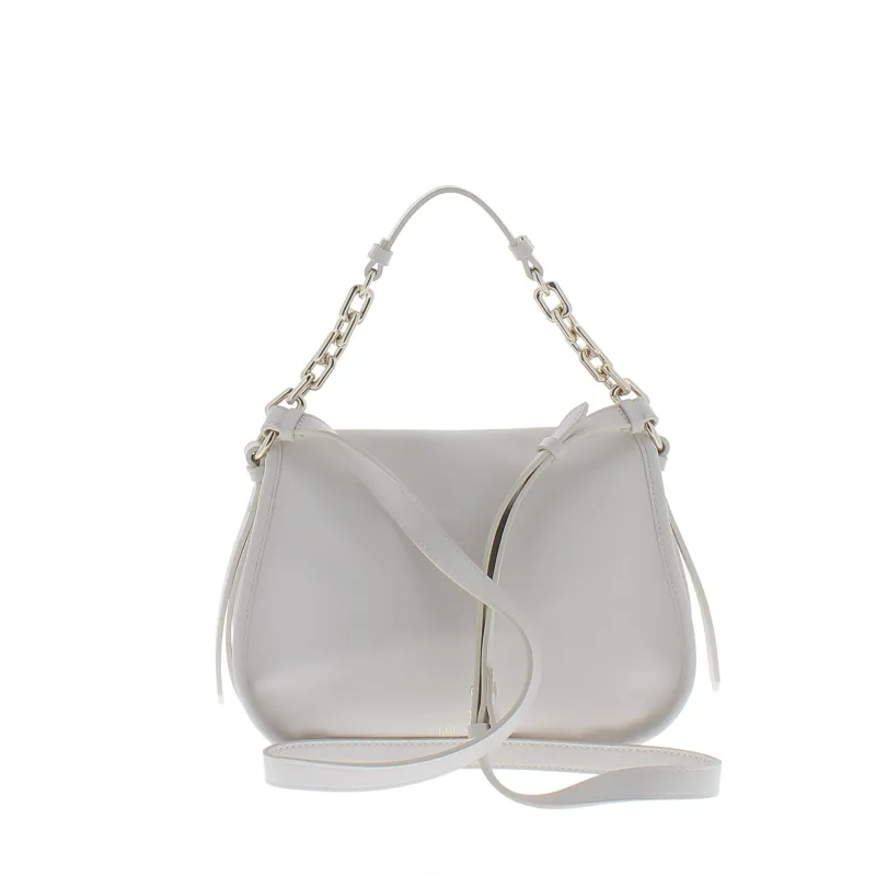 Trussardi borsa shop bianca