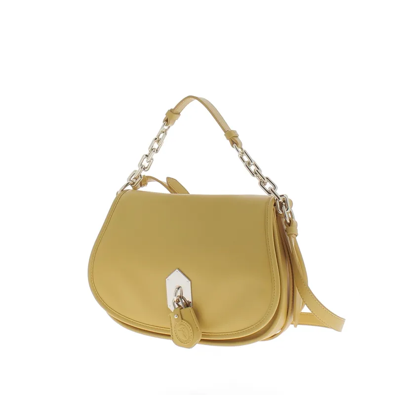 Trussardi Medium shoulder bag yellow 2