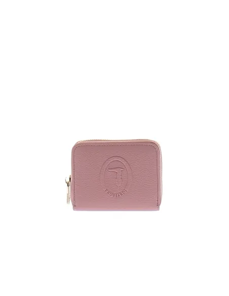 Trussardi Iris Mini-Geldbörse rosa