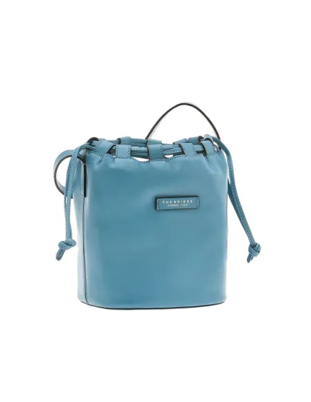 The Bridge Aurora Small bucket bag light blue
