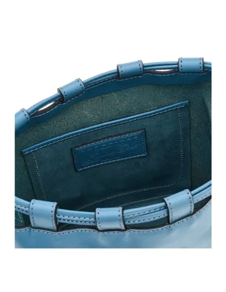 The Bridge Aurora Kleine Eimertasche hellblau