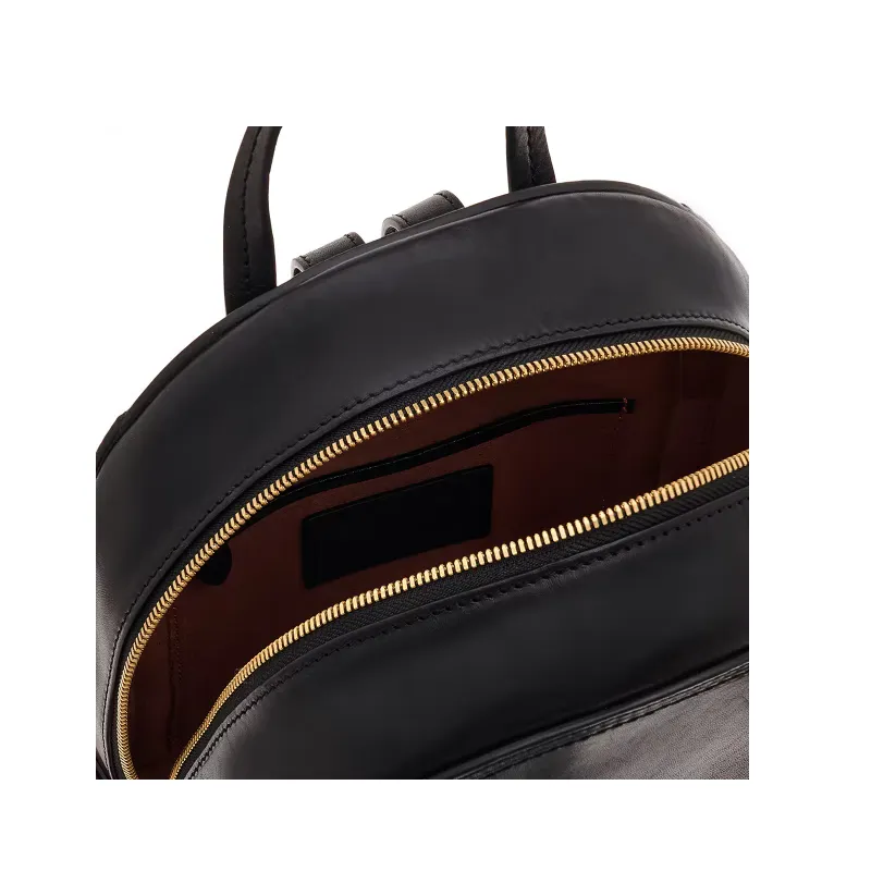 The Bridge Angela Women's leather backpack black 2