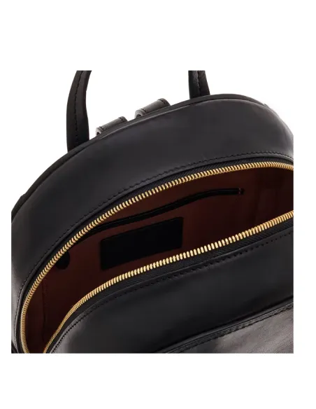 The Bridge Angela Damen Leder Rucksack schwarz