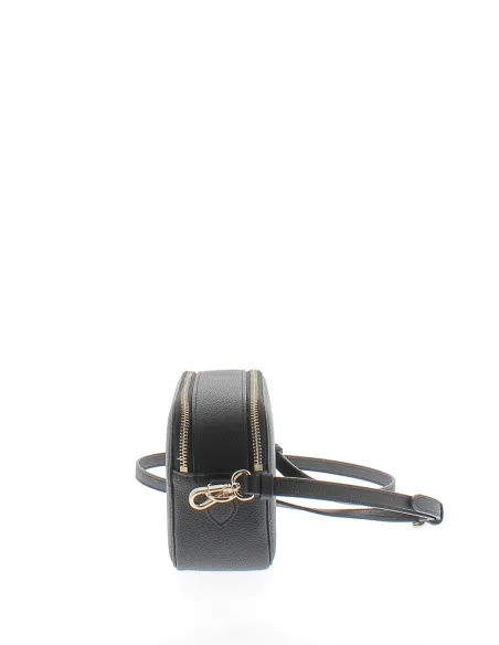 Trussardi Iris cross-body bag with double compartment black
