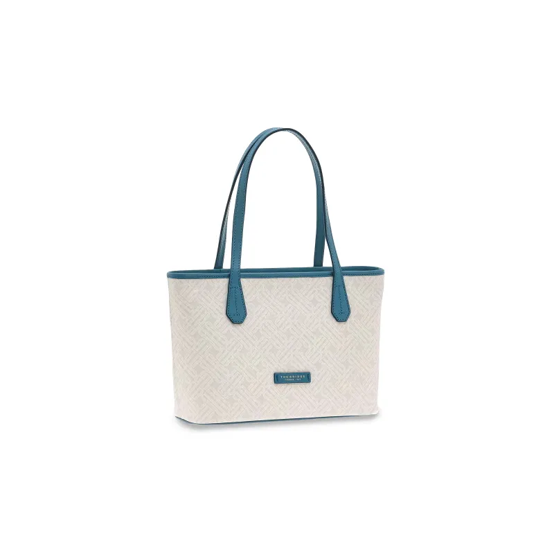 The Bridge Anna medium-sized shopping bag white