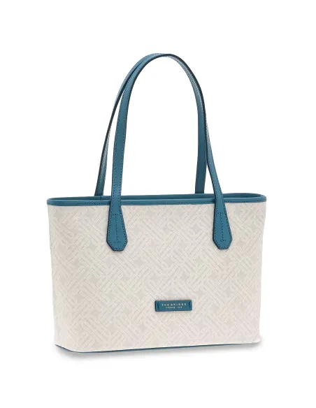 The Bridge Anna Mittlere Einkaufstasche weiß