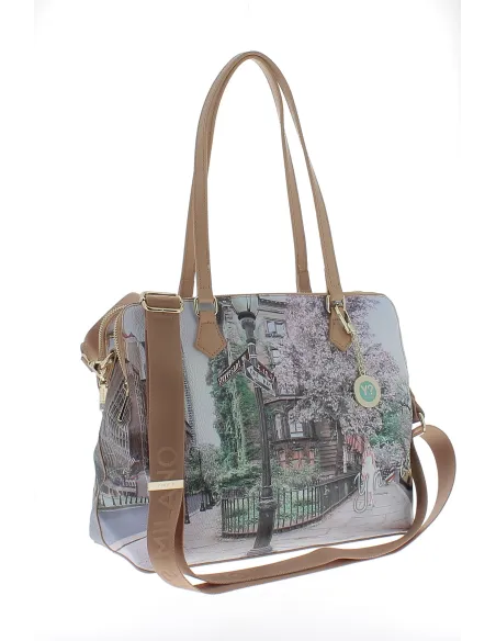 Y Not shopping bag with three compartments New York East