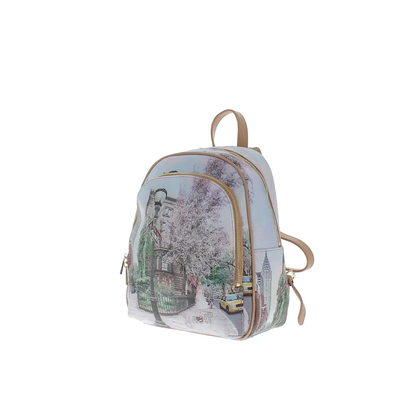 Y Not Mittelgroßer Damenrucksack New York East 2