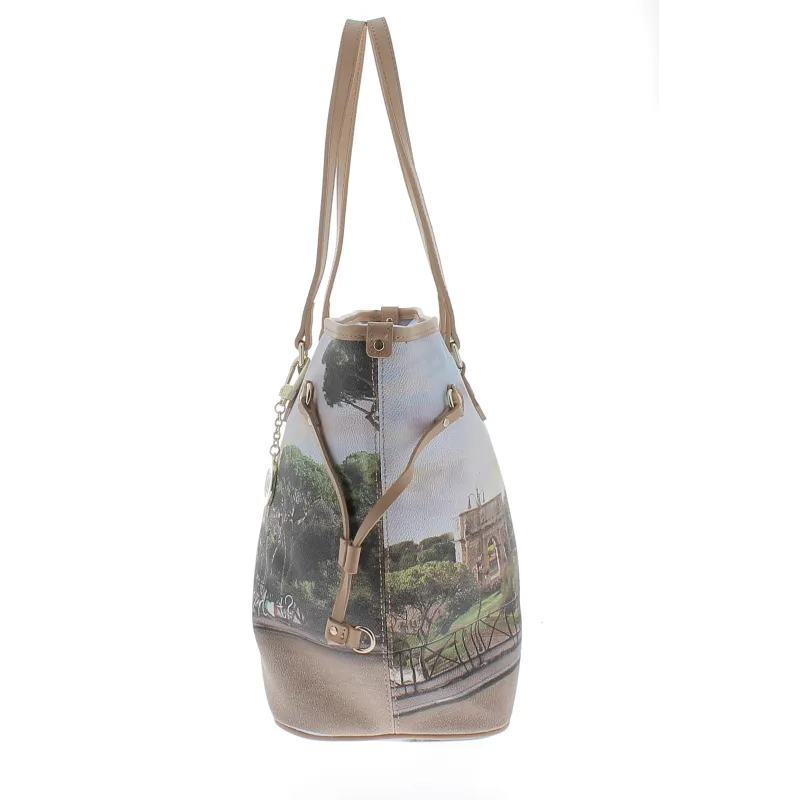 Y Not Gemusterte Einkaufstasche Roma Scooter 2